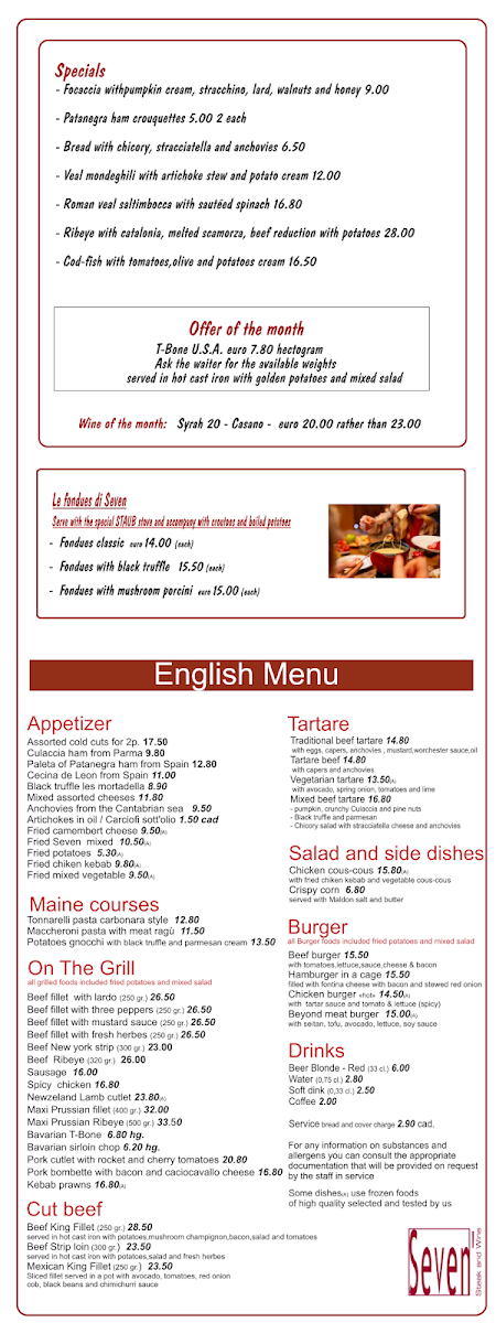 Menu Seven Casa Dei Ciliegi-2