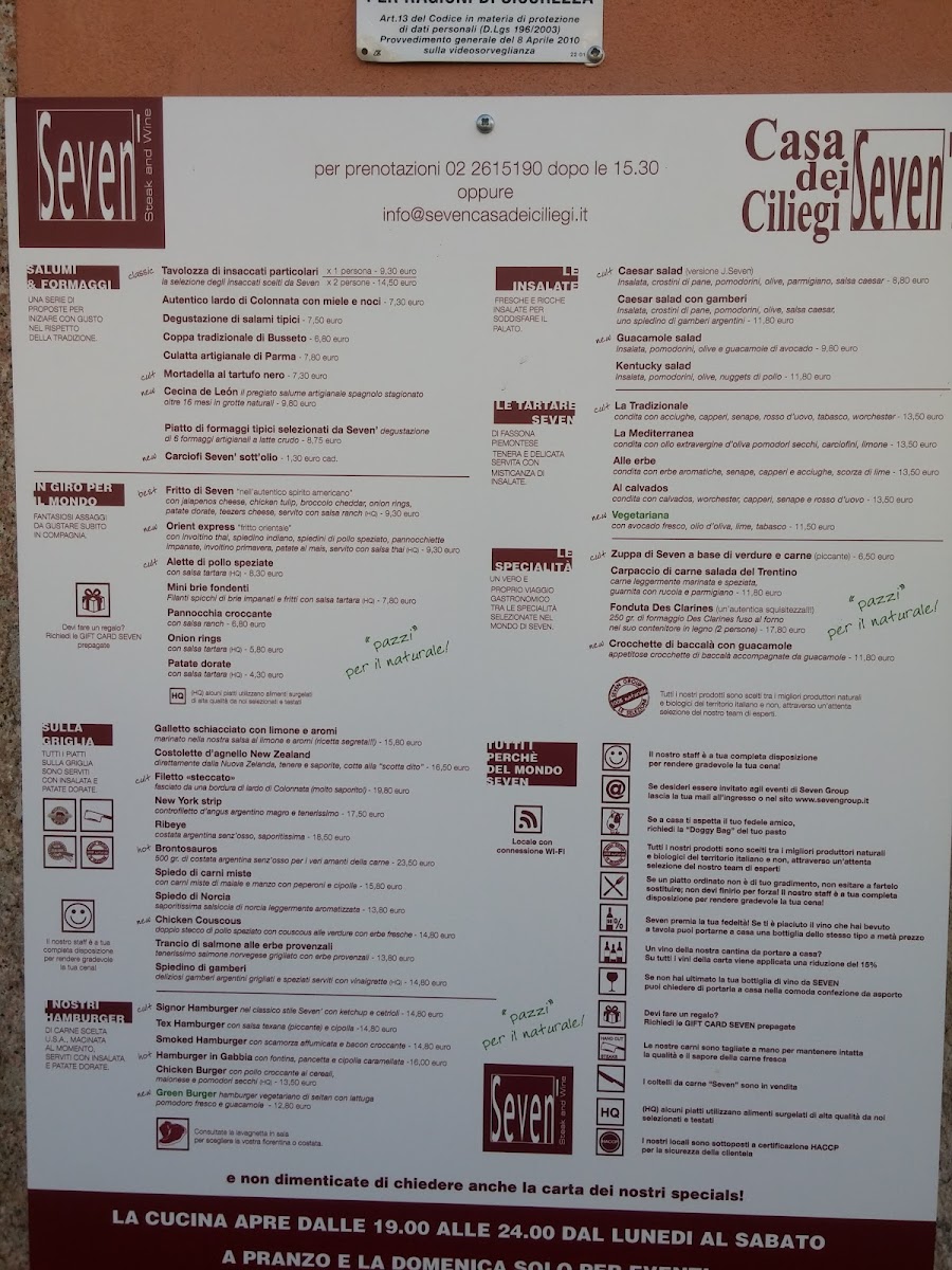 Menu Seven Casa Dei Ciliegi-9